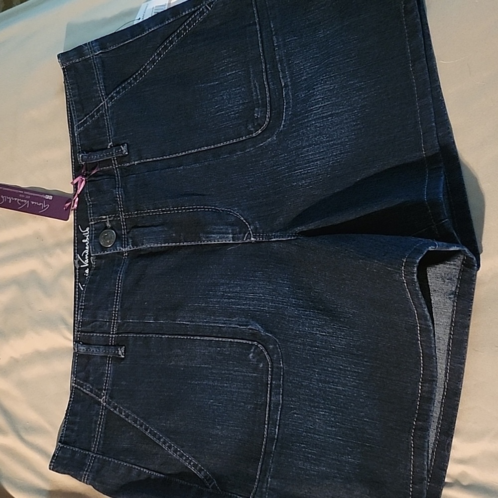 Gloria Vanderbilt women sz 12 jean shorts